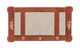 Mission Mirror with Hooks - Walnut