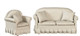 Sofa & Chair Set - Gray