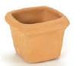 Square Pot Set - Terra Cotta