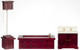 Victorian Bath Set - Mahogany