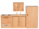 Modern Kitchen Set - Oak