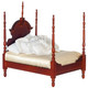 4-Poster Bed - Walnut