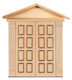 8 Raised Panels Double Door