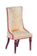 High Back Side Chair - Mahogany
