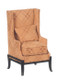 Arts and Crafts Wing Chair - Black