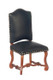 Spanish Side Chair - Black and Walnut