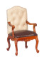 George VI Armchair - Walnut
