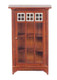 Mission Single Door Bookcase
