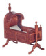15th Century Tudor Cradle - Walnut