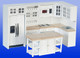 Kitchen Set - White and Marble