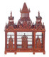 Victorian Birdcage with Birds - Walnut