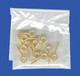 Brass Screw Eyes Set