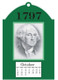1797 Wahington Calendar
