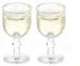 Glass of White Wine Set