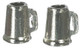 Pewter Beer Mugs Set