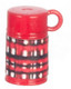 Plaid Thermos - Red