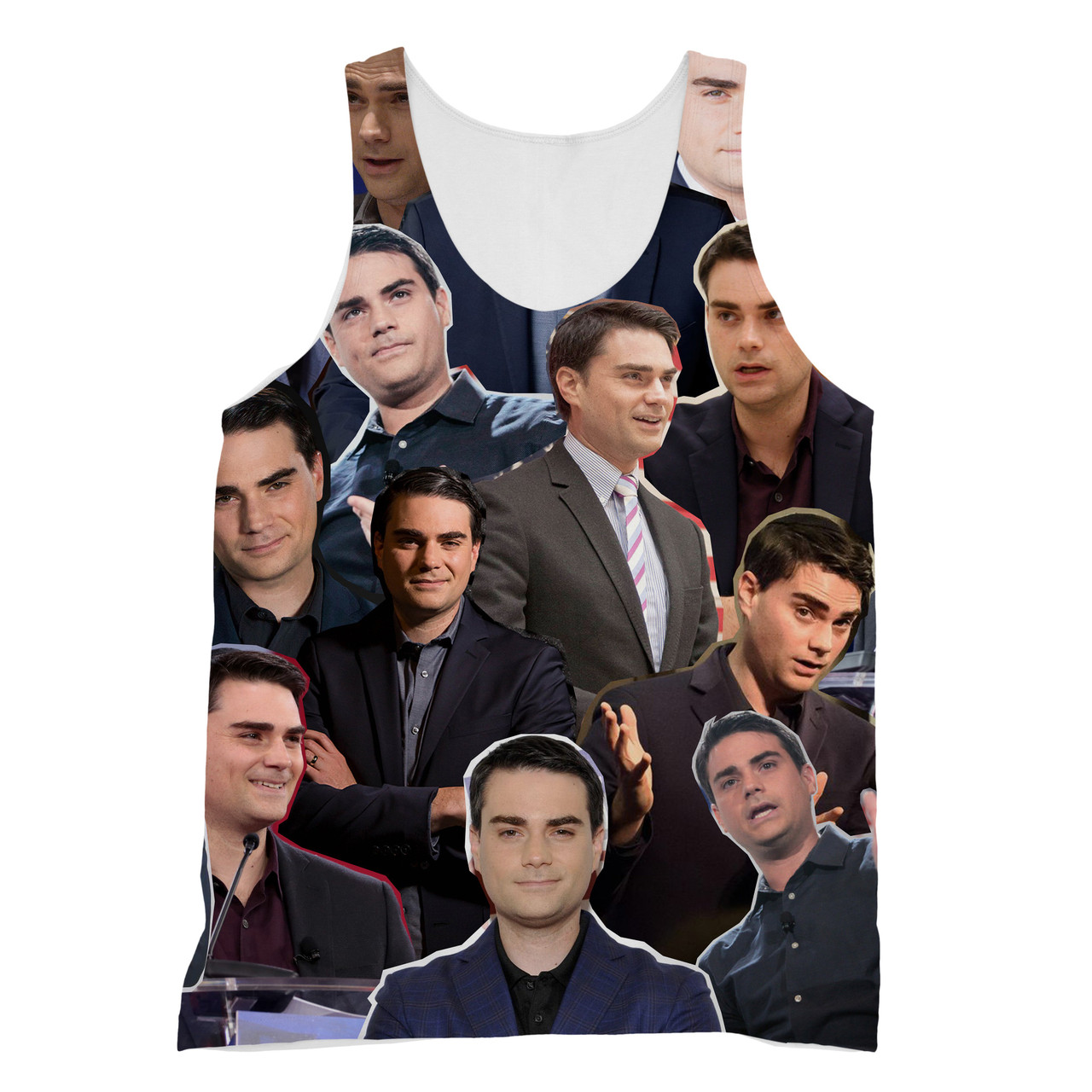 Ben Shapiro 3D Collage Face T Shirt Ca Ben Shapiro 5c5adb6a E7d3 467e A067 