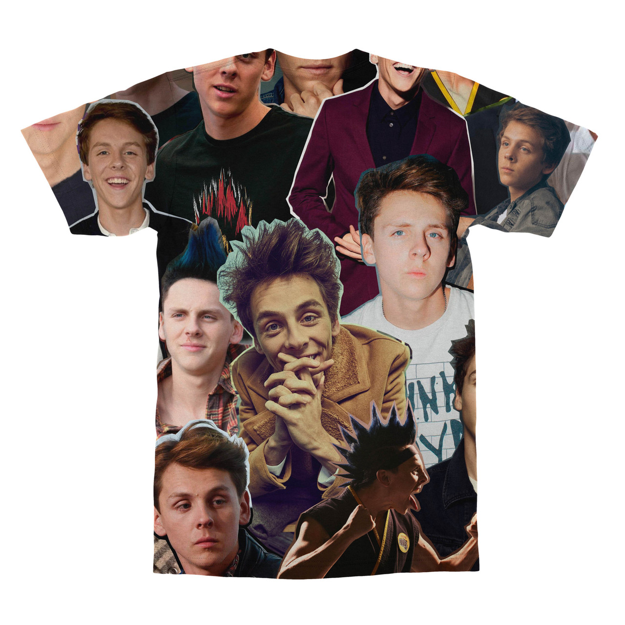 Jacob Bertrand 3D Collage Face T-Shirt-1625830419