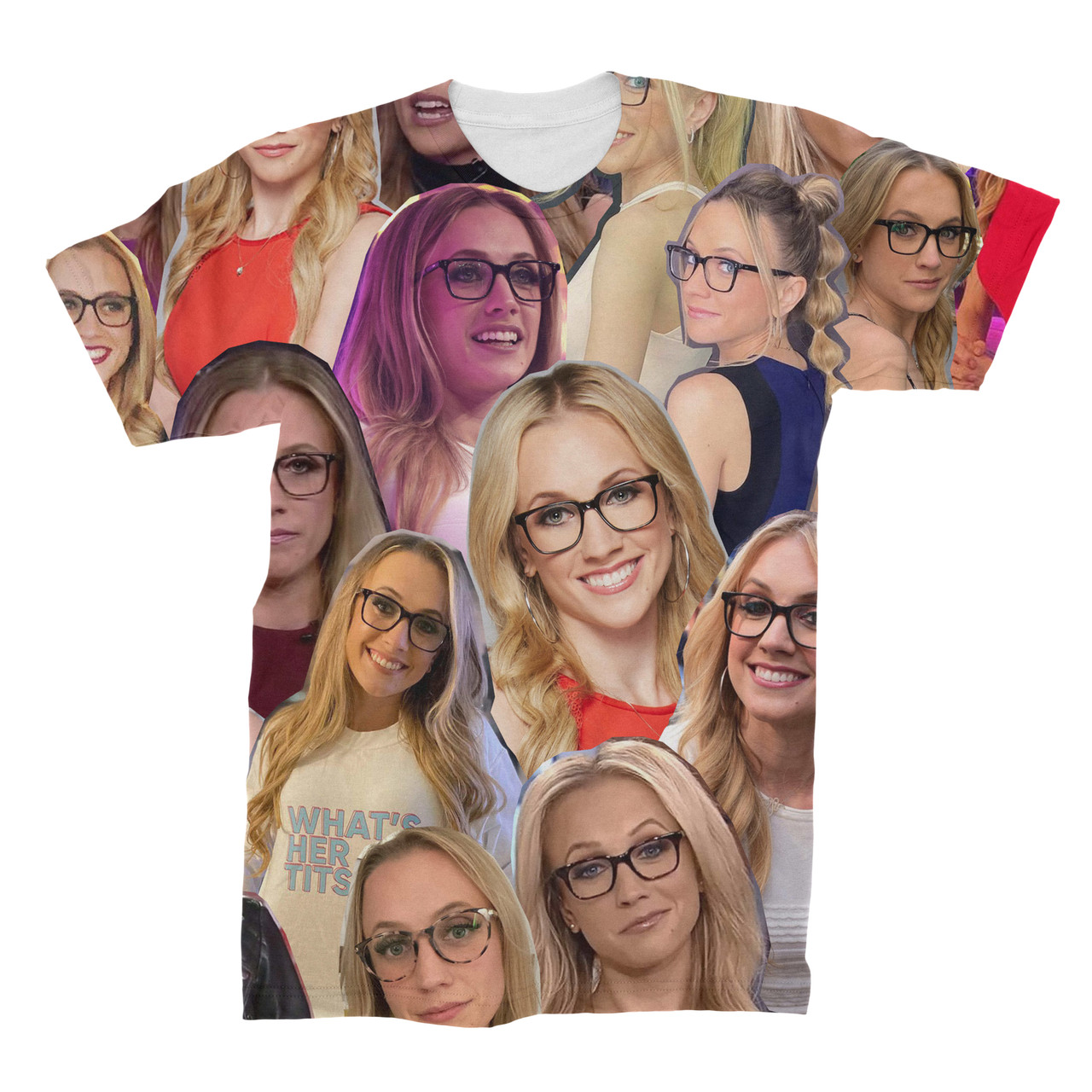 Kat Timpf 3D Collage T-Shirt - Main Image