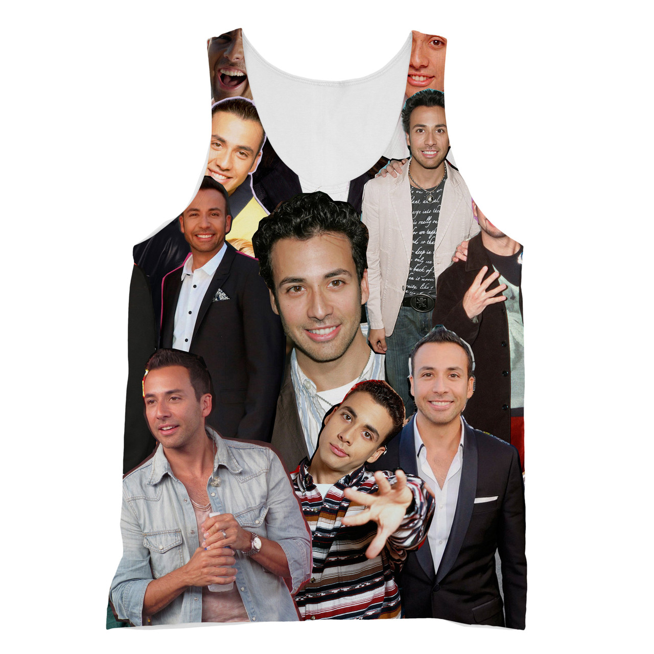 Howie Dorough Backstreet Boys 3D Collage Face T-Shirt - AllOverPrint.ca