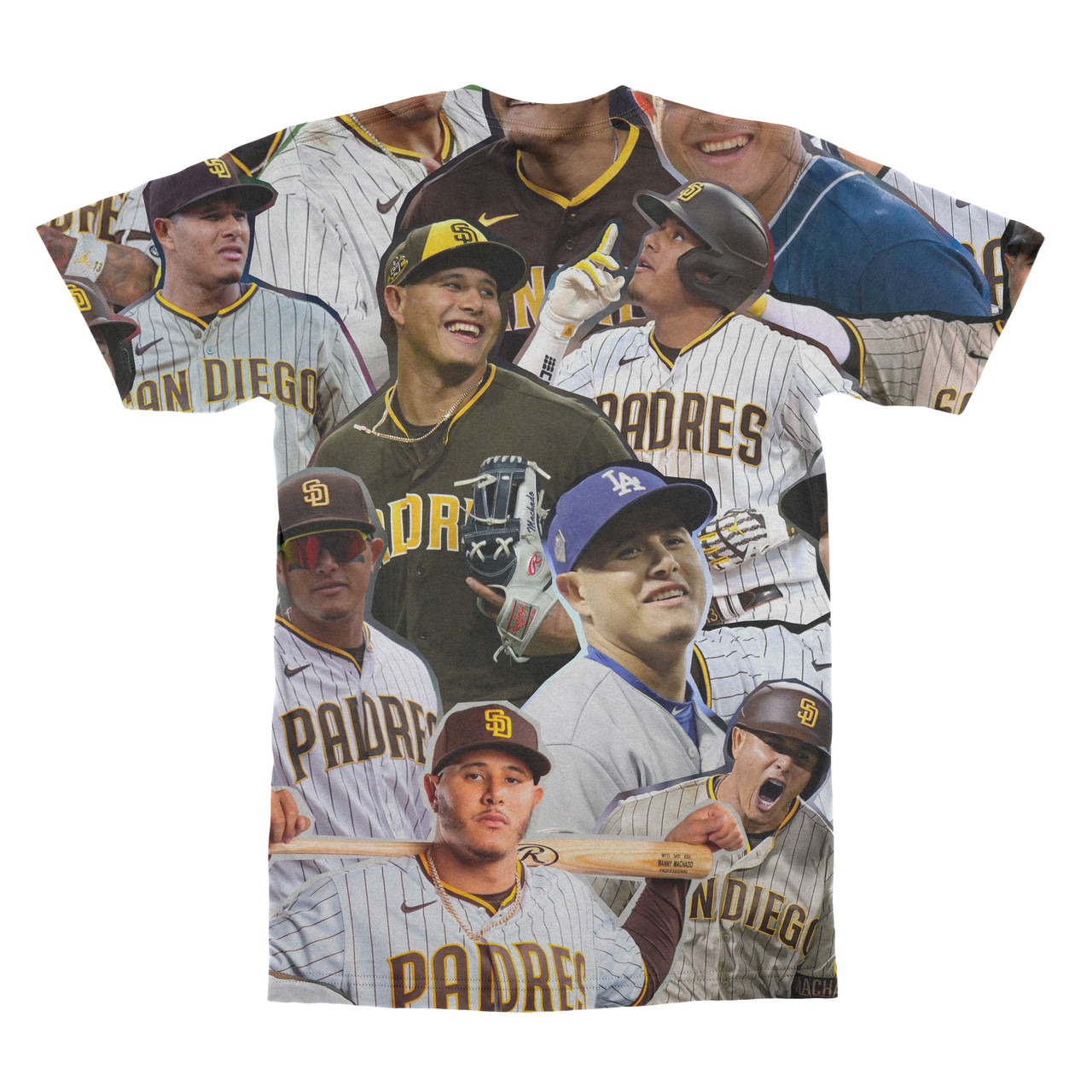 Manny Machado 3D Collage T-Shirt 