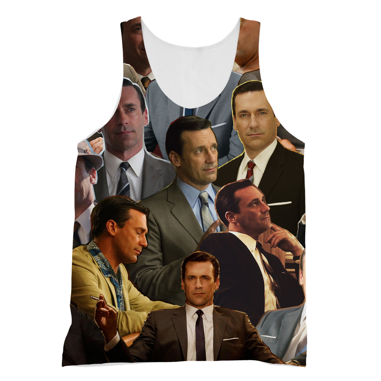 Don Draper (Mad Men) 3D Collage Face T-Shirt