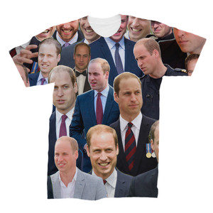 Prince William tshirt back Prince William tshirt back