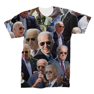 Joe Biden 3D Collage Face T-Shirt Joe Biden 3D Collage Face T-Shirt