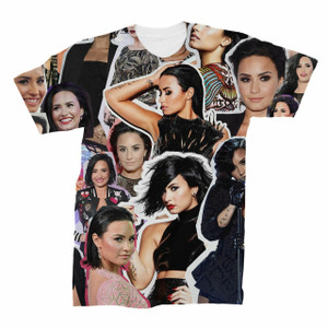 Demi Lovato T-shirt front Demi Lovato T-shirt front