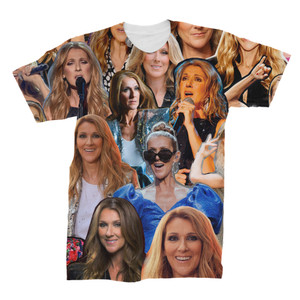 Celine Dion t-shirt front Celine Dion t-shirt front