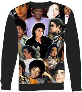 Michael Jackson Photo Collage Sweatshirt