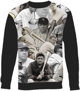 Babe Ruth Photo Collage T-Shirt