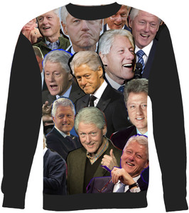 Bill Clinton sweatshirt