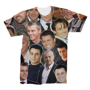 Matt LeBlanc 3D Collage Face T-Shirt Matt LeBlanc 3D Collage Face T-Shirt