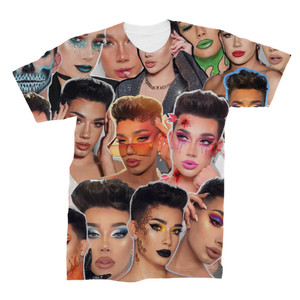 James Charles 3D Collage Face T-Shirt James Charles 3D Collage Face T-Shirt