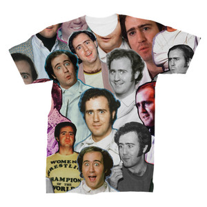 Andy Kaufman 3D Collage Face T-Shirt Andy Kaufman 3D Collage Face T-Shirt