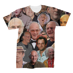 Christopher Lloyd 3D Collage Face T-Shirt Christopher Lloyd 3D Collage Face T-Shirt