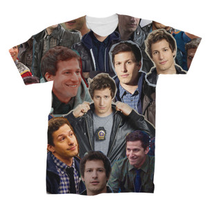 Jake Peralta Brooklyn 99 3D Collage Face T-Shirt