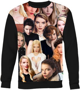 Anya Taylor-Joy Photo Collage Sweatshirt Anya Taylor-Joy Photo Collage Sweatshirt