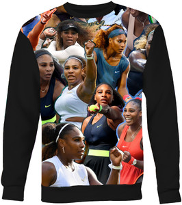 Serena Williams Photo Collage Sweatshirt