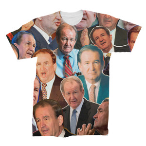 Pat Buchanan t-shirt front Pat Buchanan t-shirt front