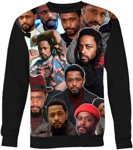LaKeith Stanfield Photo Collage Sweatshirt LaKeith Stanfield Photo Collage Sweatshirt