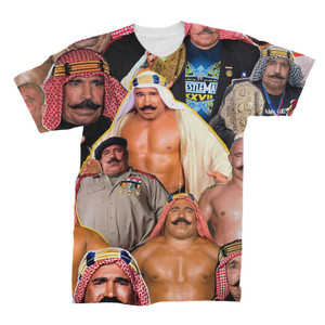 Iron Sheik 3D Collage Face T-Shirt Iron Sheik 3D Collage Face T-Shirt