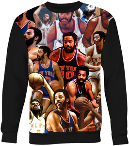Walt Frazier Photo Collage Sweatshirt Walt Frazier Photo Collage Sweatshirt
