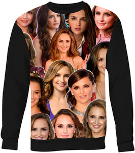 Rachael Leigh Cook Photo Collage Sweatshirt Rachael Leigh Cook Photo Collage Sweatshirt