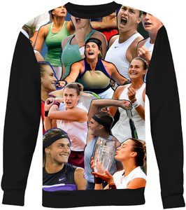 Aryna Sabalenka Collage Sweatshirt Aryna Sabalenka Collage Sweatshirt