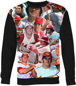 Pete Rose Photo Collage Sweatshirt