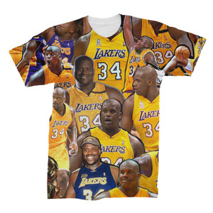 Shaquille O'Neal 3D Collage T-Shirt Shaquille O'Neal 3D Collage T-Shirt