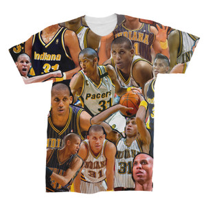 Reggie Miller 3D Collage T-Shirt Reggie Miller 3D Collage T-Shirt