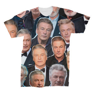 Alec Baldwin 3D Collage T-Shirt Alec Baldwin 3D Collage T-Shirt